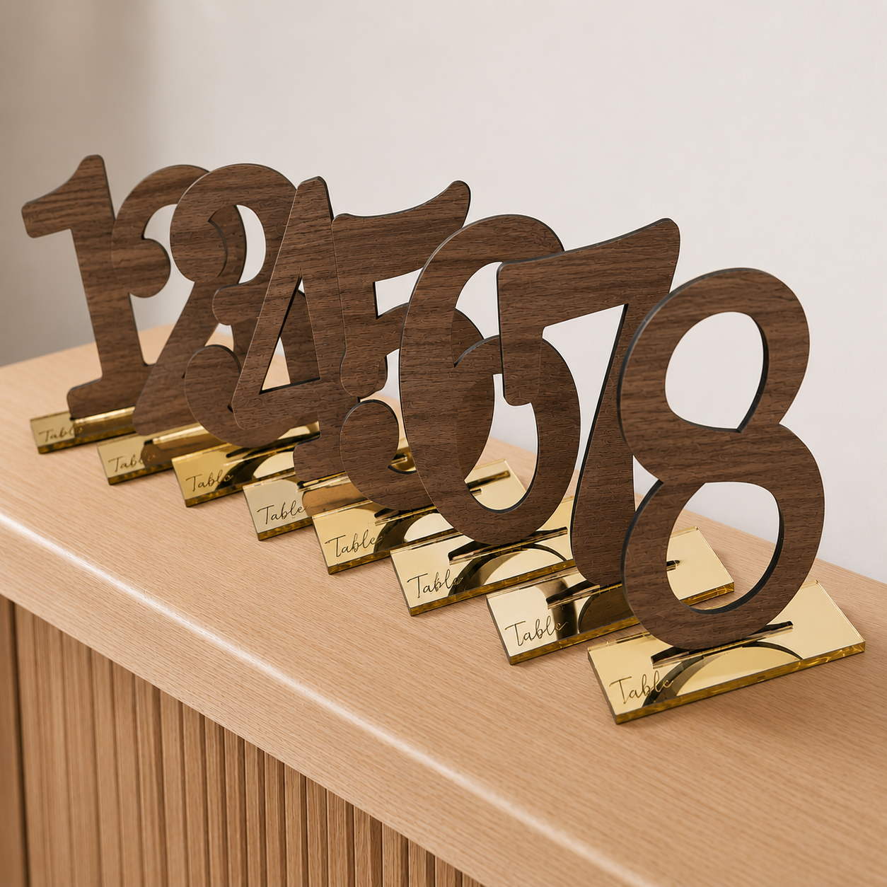 TABLE NUMBERS- THE LUXE COLLECTION
