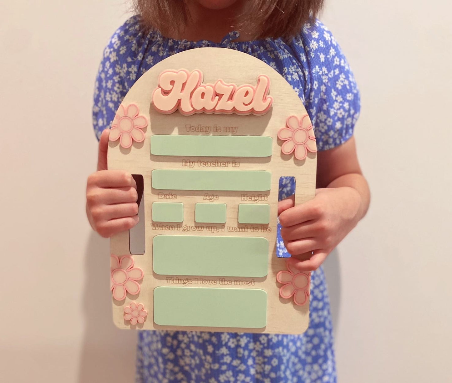 ARCH BOHO FIRST / LAST DAY BOARD