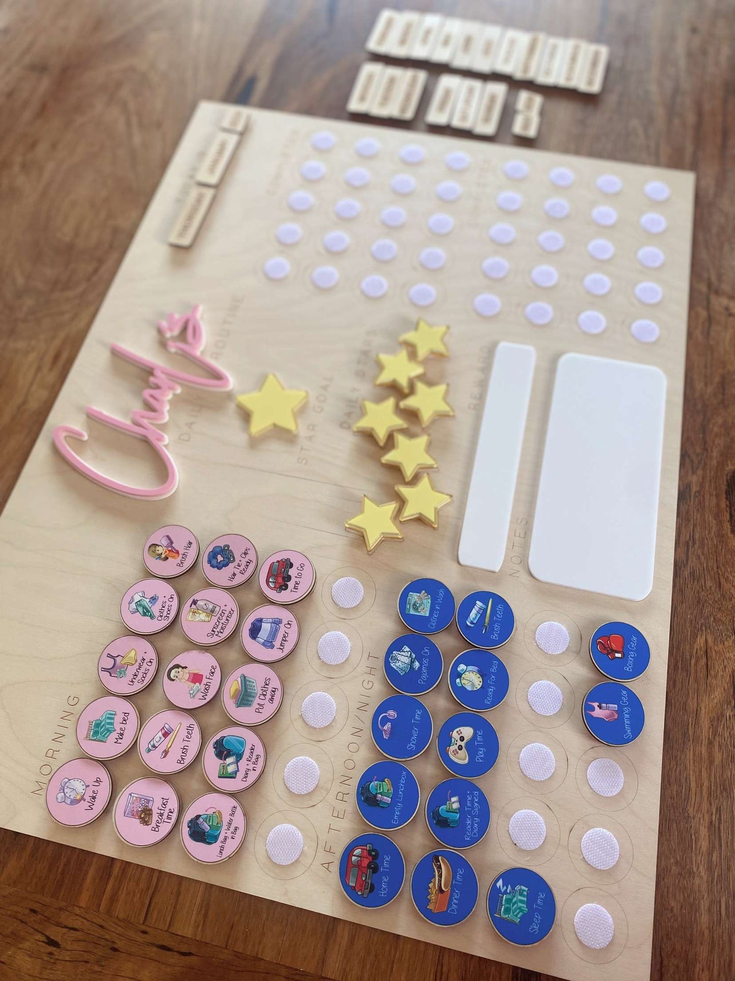 PERSONALISED ROUTINE BOARDS