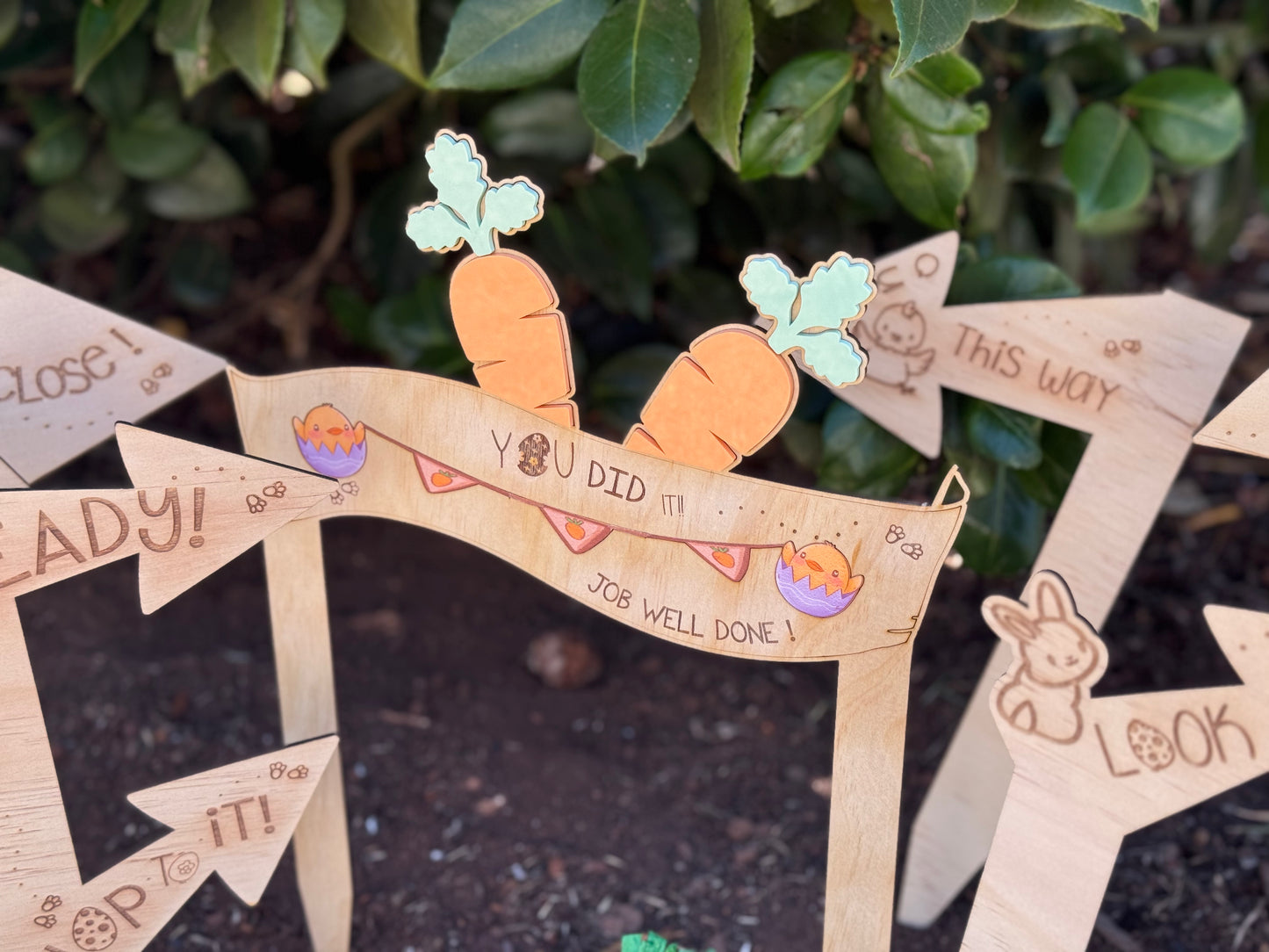 EASTER BUNNY HUNT STICK SET