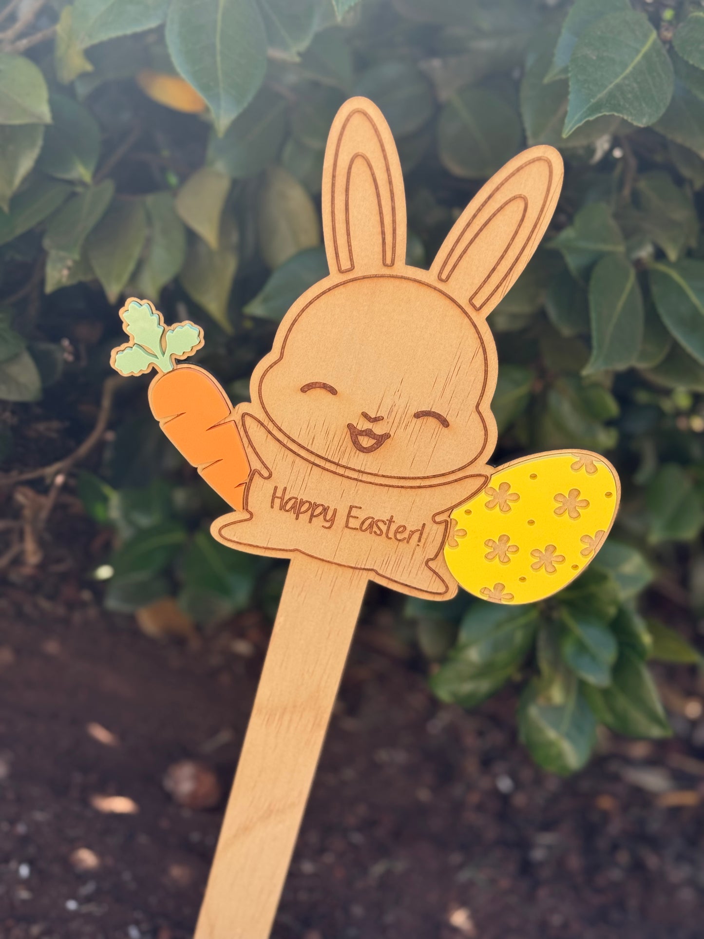HAPPY EASTER STICK DECORATION