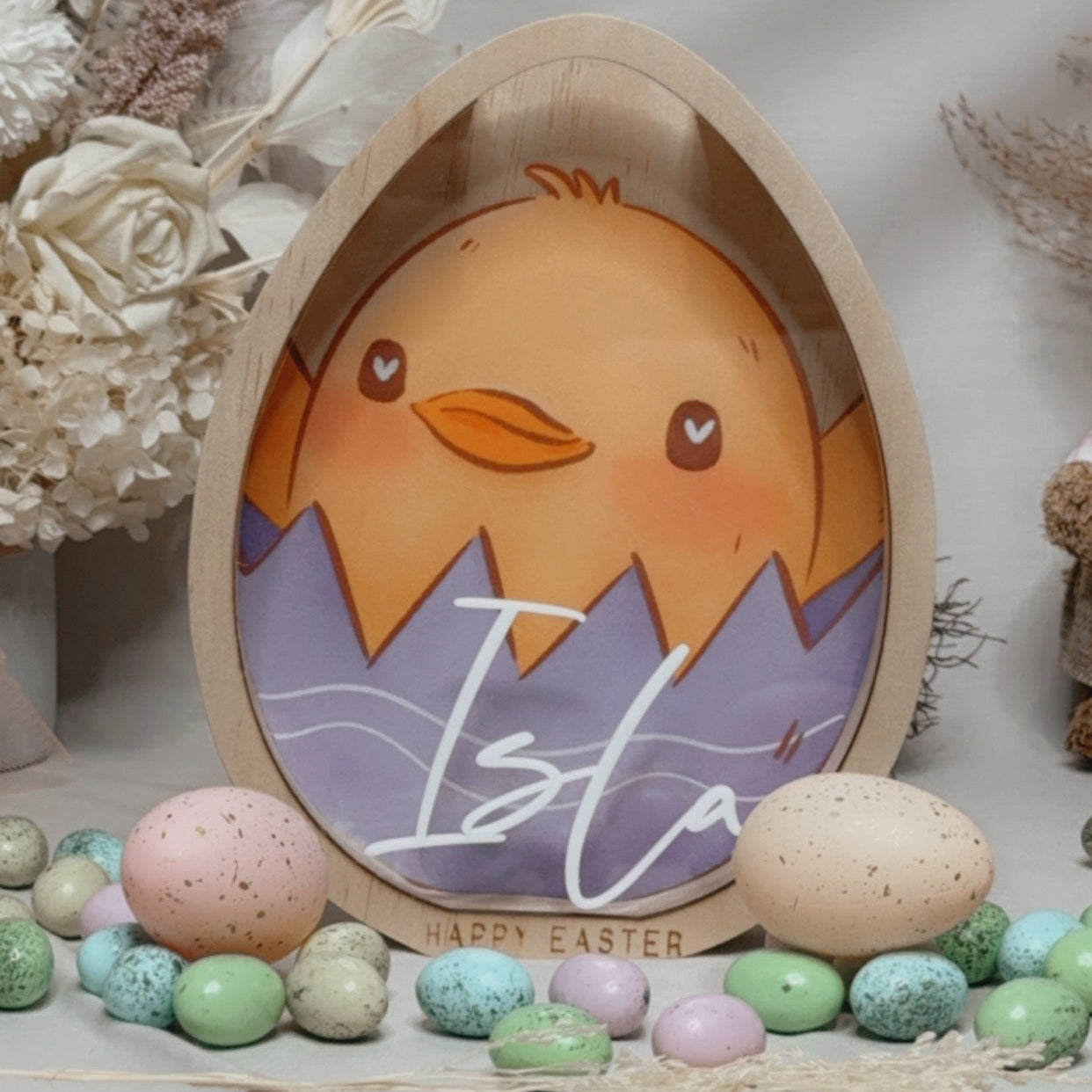 PRINTED CHICK EGG HOLDER