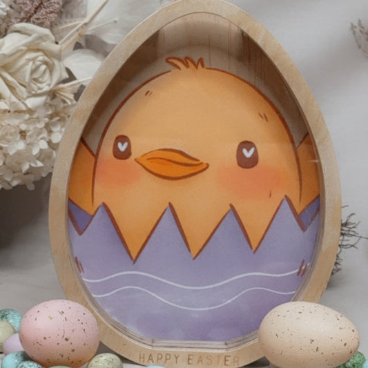 PRINTED CHICK EGG HOLDER