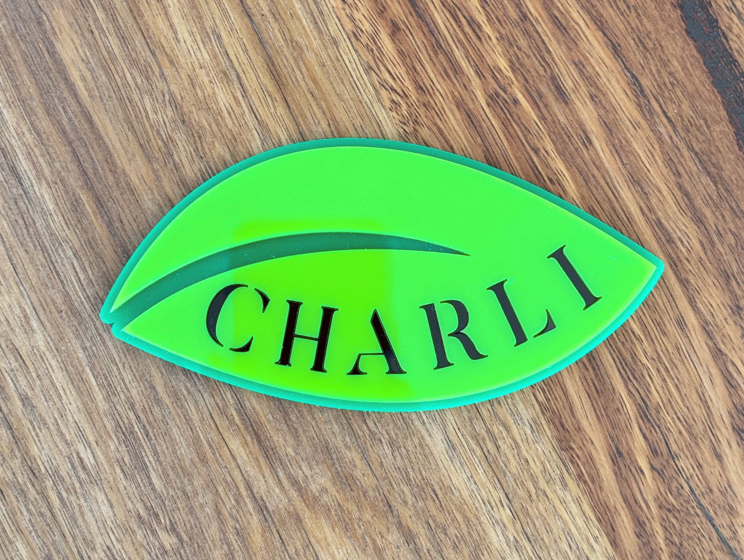 APPLE ACRYLIC ADDITIONAL NAME TAG