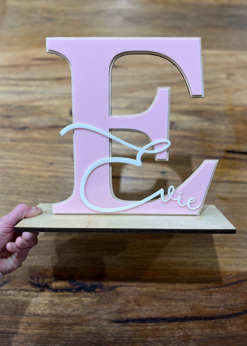 PERSONALISED LETTER -NAME KEEPSAKE