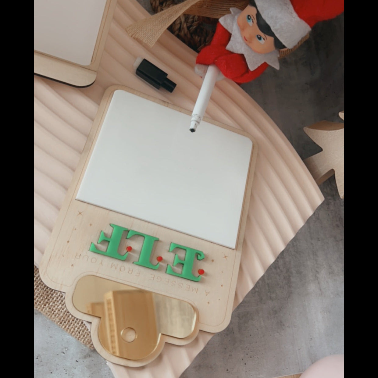 A MESSAGE FROM YOUR ELF