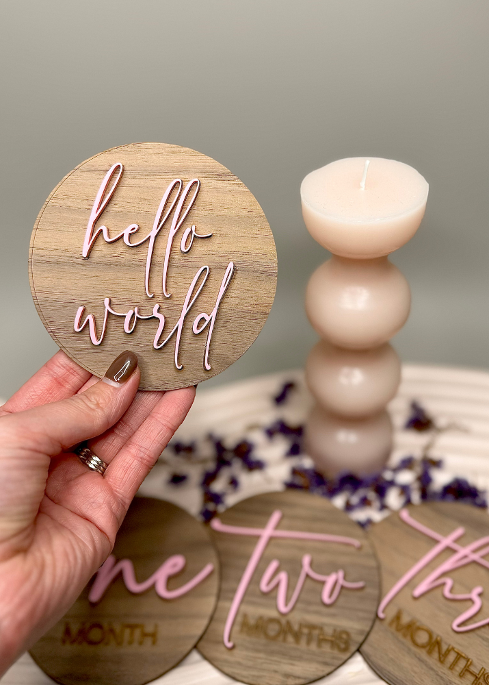 MILESTONE DISCS - MARSHMALLOW