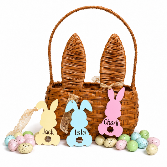 PERSONALISED ACRYLIC BUNNY - ASSORTED EARS