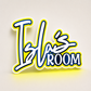 XL ROOM NEON NAME SIGNS
