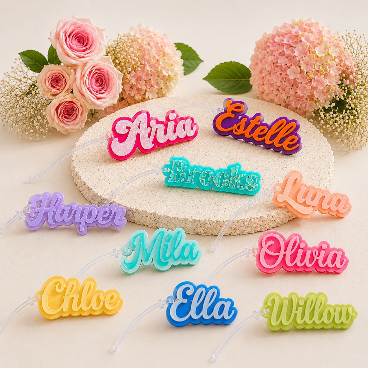 PERSONALISED NAME BAG TAG
