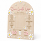 ONE -DERFUL DAISY BIRTHDAY MEMORY BOARD - SINGLE PHOTO