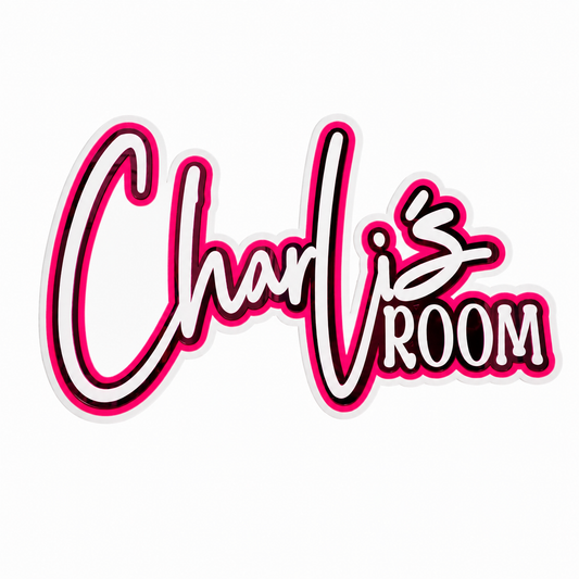 XL ROOM NEON NAME SIGNS