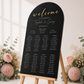 GUEST SEATING CHART - ONYX COLLECTION