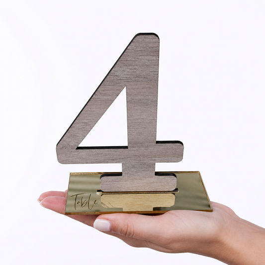 TABLE NUMBERS- THE LUXE COLLECTION