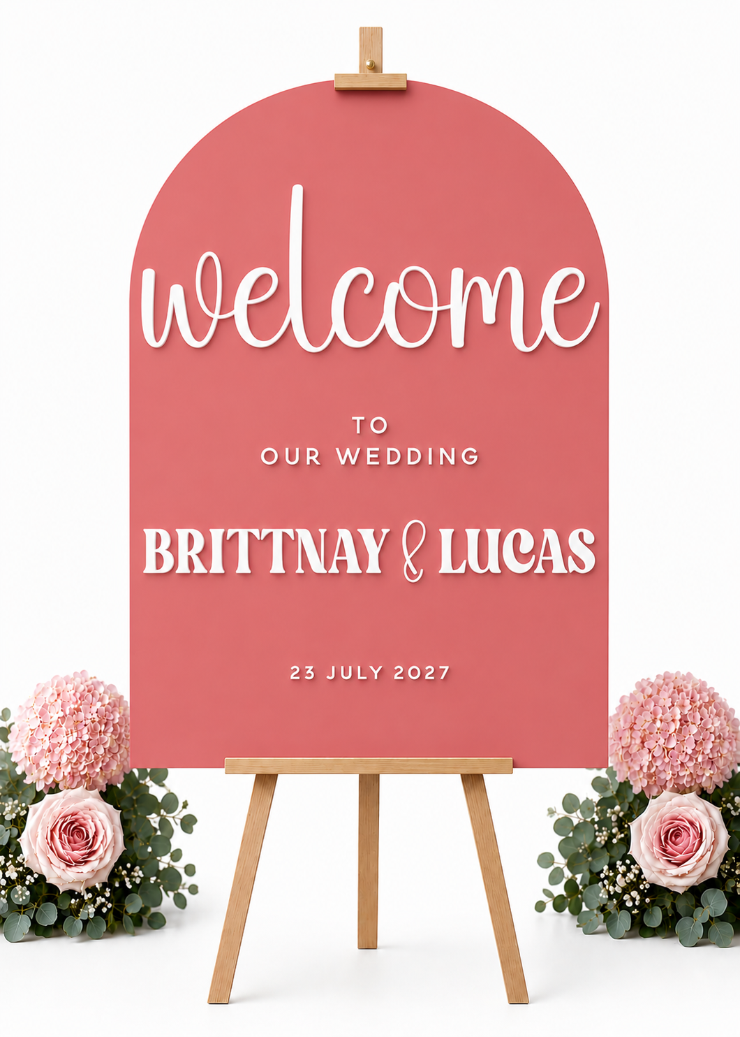 WELCOME SIGN - FLORAL COLLECTION