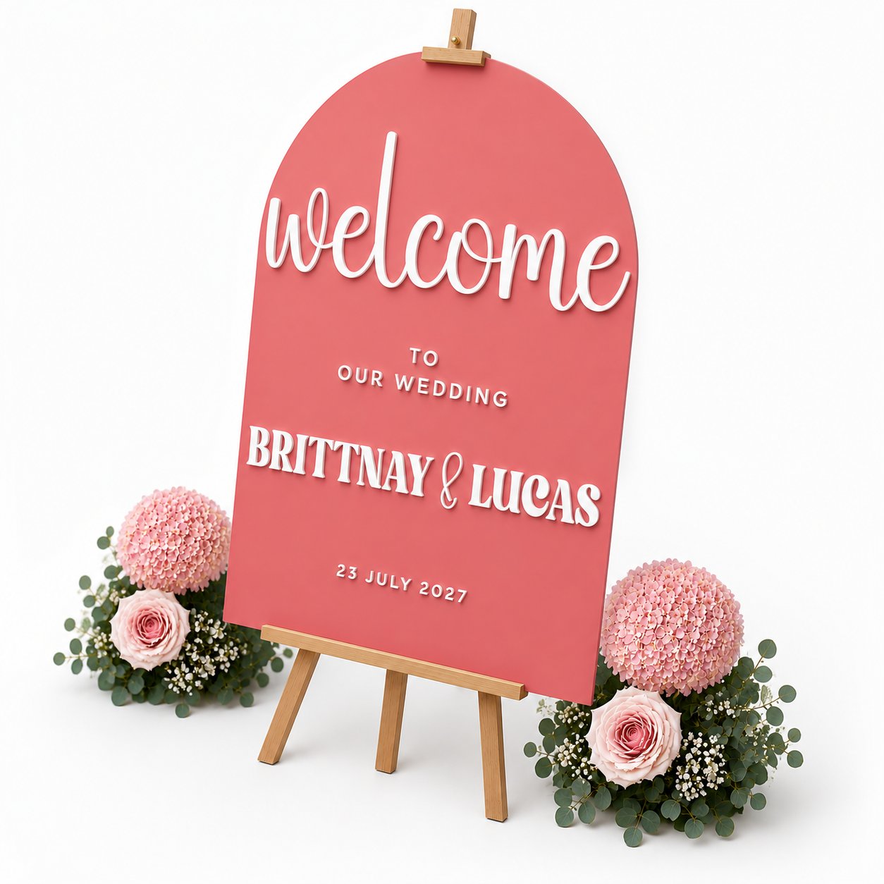 WELCOME SIGN - FLORAL COLLECTION