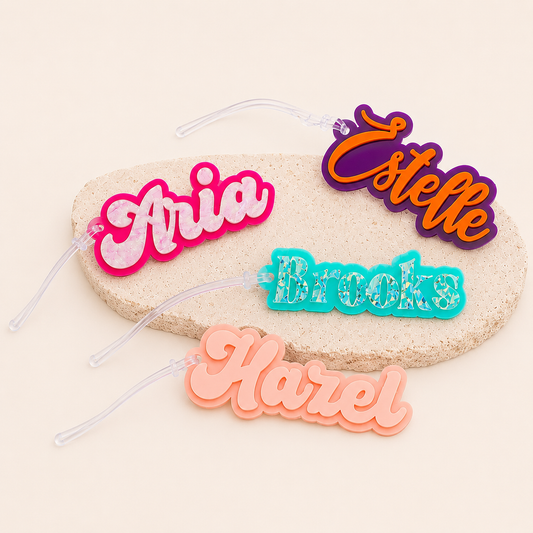PERSONALISED NAME BAG TAG
