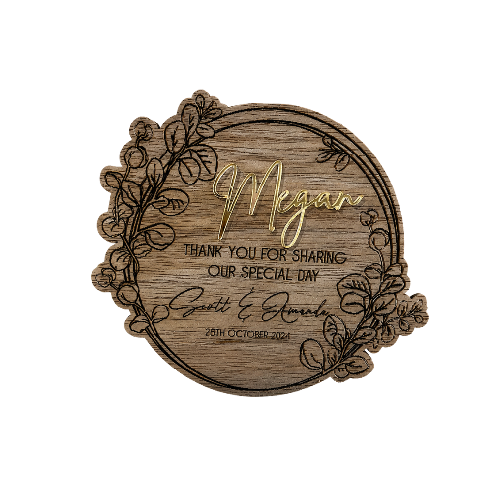 NAME CARD | FAVOUR KEEPSAKE - THE LUXE COLLECTION - EUCALYPTUS