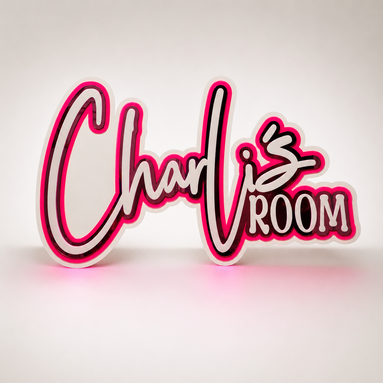 XL ROOM NEON NAME SIGNS