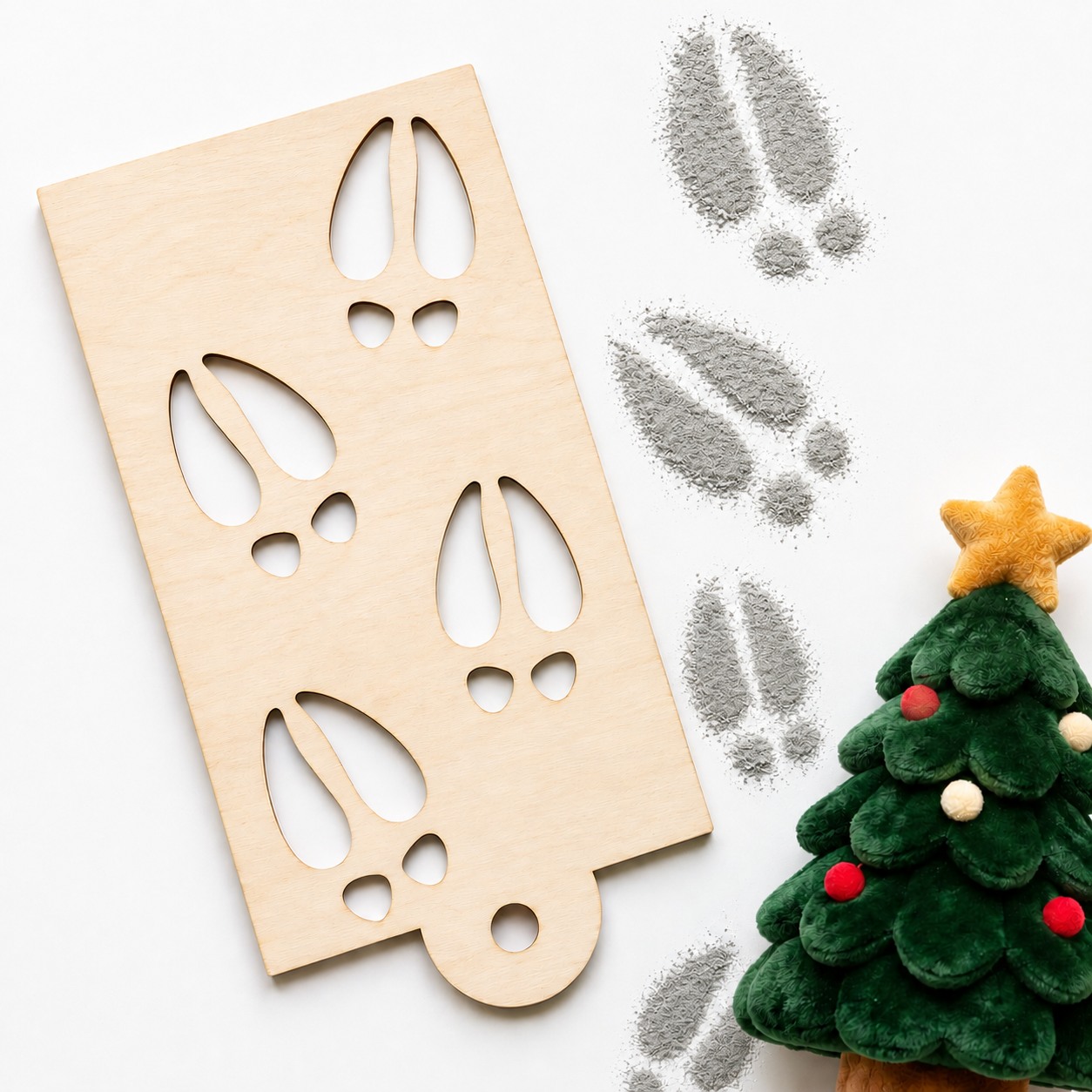 REINDEER STENCIL