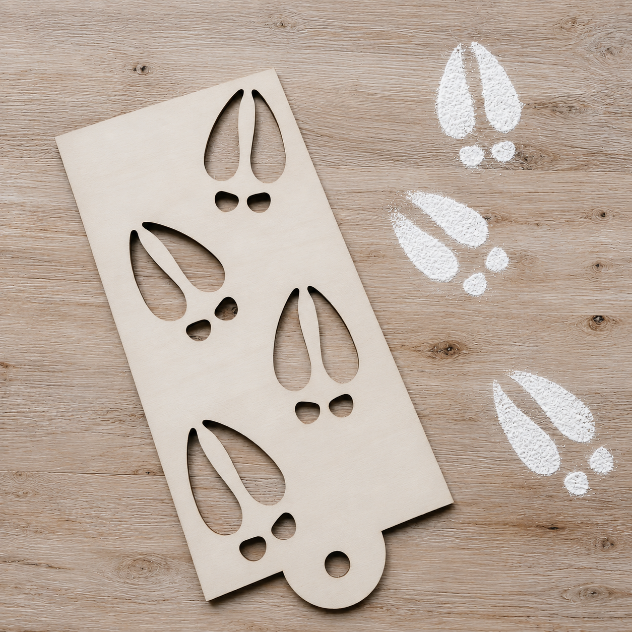 REINDEER STENCIL