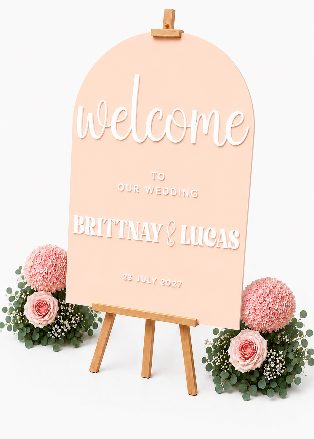 WELCOME SIGN - FLORAL COLLECTION