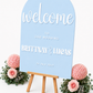 WELCOME SIGN - FLORAL COLLECTION
