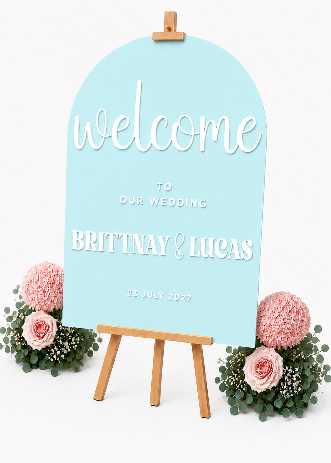 WELCOME SIGN - FLORAL COLLECTION