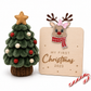 MY FIRST CHRISTMAS [2026] PLAQUE - REINDEER GIRL
