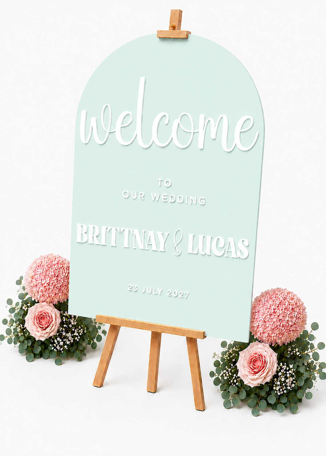 WELCOME SIGN - FLORAL COLLECTION