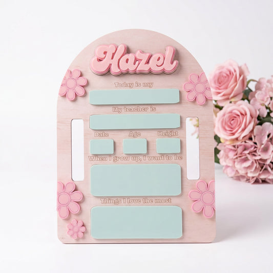 ARCH BOHO FIRST / LAST DAY BOARD