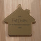 MIRRORED ADDRESS HOUSE ORNAMENT 2023