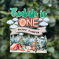 ONE HAPPY CAMPER - PERSONALISED CAKE TOPPER