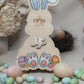 'MY FIRST EASTER' BUNNY PLAQUE - BLUE BOY EARS