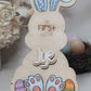 'MY FIRST EASTER' BUNNY PLAQUE - BLUE BOY EARS