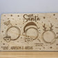 DEAR SANTA WOODEN TRAY