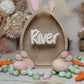 PERSONALISED EASTER BUNNY EGG HOLDER