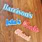 ADDITIONAL NAME TAG - DOUBLE ACRYLIC WITH WOODEN BACKING