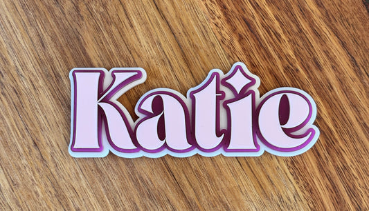 ADDITIONAL ACRYLIC NAME TAG FOR OVAL BOARD