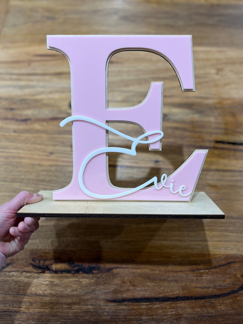 PERSONALISED LETTER -NAME KEEPSAKE