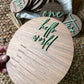 MILESTONE DISCS - PISTACHIO & BIRTH ANNOUNCEMENT SET