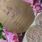 MILESTONE DISCS - MARSHMALLOW  & BIRTH ANNOUNCEMENT SET