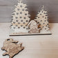 WOODEN GNOME POP UP CHRISTMAS CARD