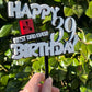 RUST INSPIRED - GAMING PERSONALISED CAKE TOPPER