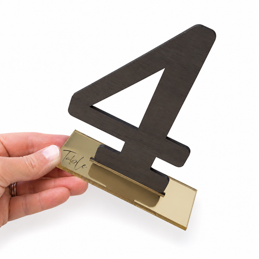 TABLE NUMBERS- THE LUXE COLLECTION