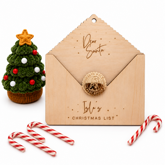 LETTER TO SANTA ORNAMENT