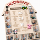 LITTLE FARMER  - BIRTHDAY MEMORY BOARD