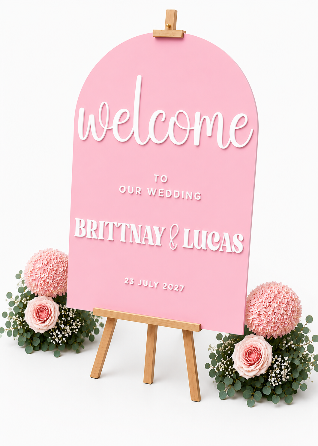 WELCOME SIGN - FLORAL COLLECTION