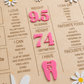 ONE- DERFUL DAISY FIRST BIRTHDAY MEMORY BOARD