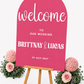 WELCOME SIGN - FLORAL COLLECTION